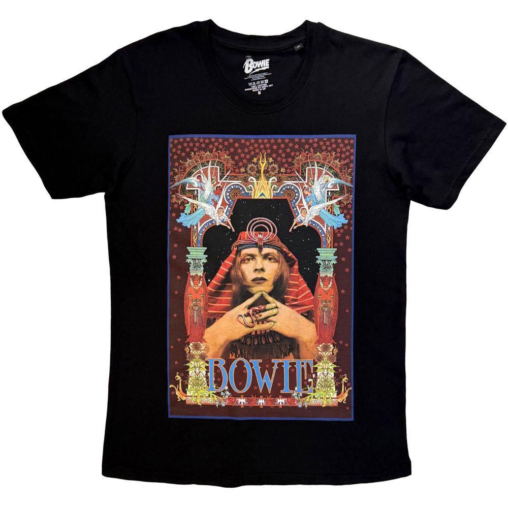 David Bowie - Egyptian Herren TShirt - Schwarz